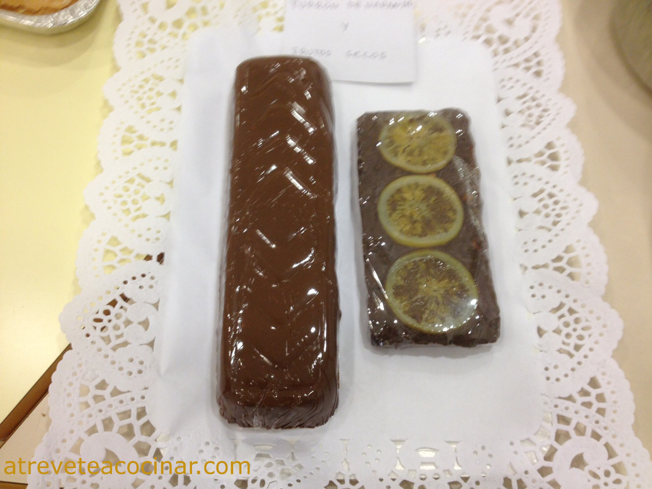 TURRÓN DE CHOCOLATE